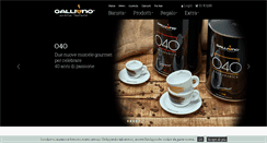 Desktop Screenshot of caffegalliano.com