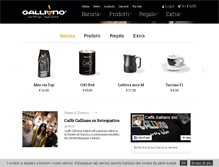 Tablet Screenshot of caffegalliano.com